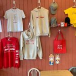Lots of merchandise at The Ice Cream Shop in Girdwood, AK