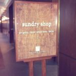 sundry shop sign