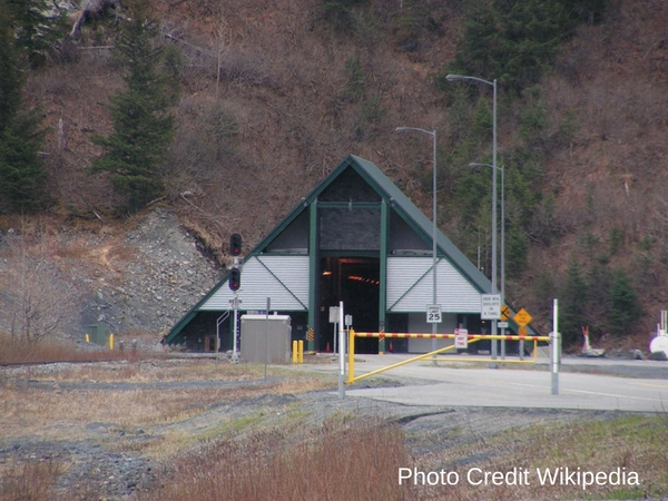 Whittier Tunnel - Girdwood Alaska