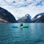 kayaking near Erratic Island