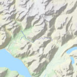Map of Upper and Lower winner creek trail 102