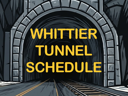Whittier Tunnel schedule