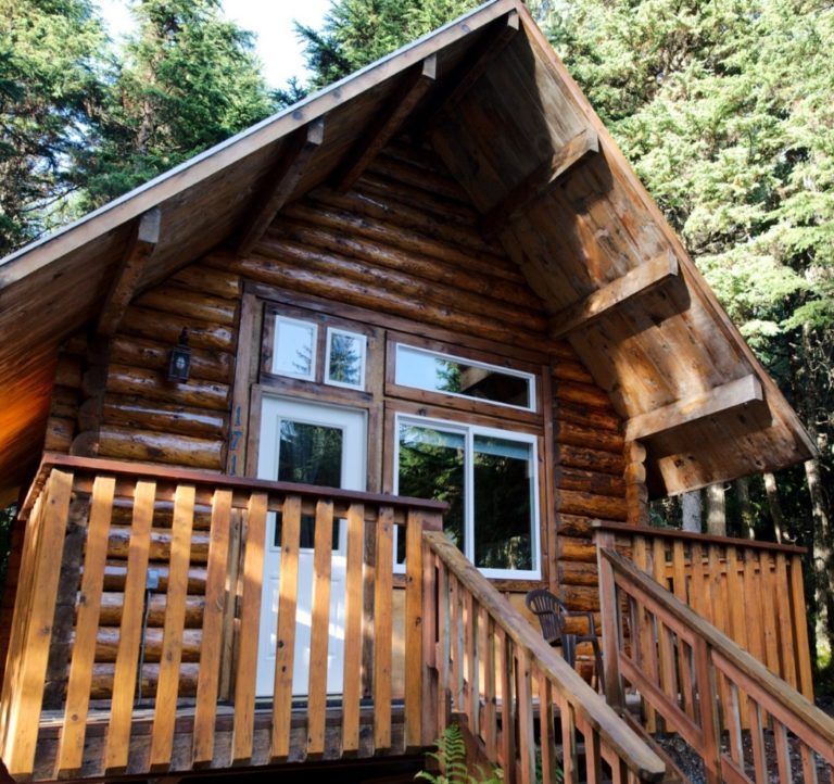 Alyeska Hideaway Log Cabins Glacier Cabin Girdwood Alaska